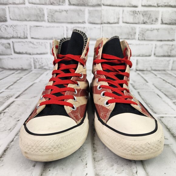 Converse CTAS Vintage American Flag Women's Size 9 Men's 7 High Top Shoe Comfort - Picture 2 of 11